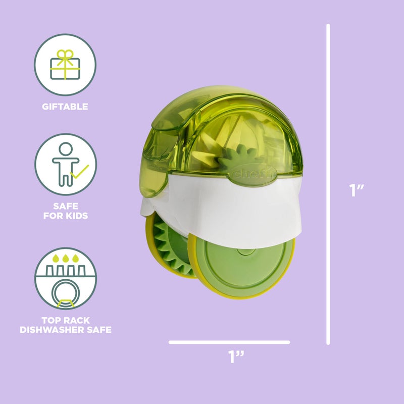 Chef'n GarlicZoom Garlic Chopper, Large, Green - Image 2